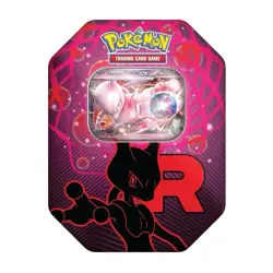 Pokemon TCG Destined Rivals Team Rocket Tin MewTwo Ex Brand New Sealed - Image 1