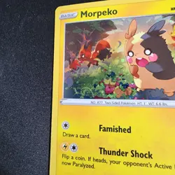 Swirl Morpeko SWSH116 Pokemon Sword & Shield Promo Cards - Image 2