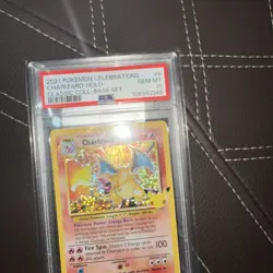 2021 POKEMON CELEBRATIONS CLASSIC COLL #4 CHARIZARD-HOLO PSA 10 - Image 1