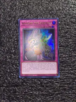 Yugioh! Apophis the Serpent MZTM-EN010 Ultra Rare 1st Edition Near Mint - Image 1