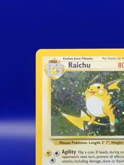 Raichu 16/130 Base Set 2 Holo Rare Pokemon Card Nintendo TCG WOTC NM - Image 4