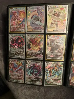 Pokemon Binder Full Collection All Rare Cards Comes With Sleeve And Graded Cards - Image 2