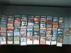 100 EXodus MTG Cards Only Lot. Old Vintage. EXO6 Recnnaisencw. Strategy Guide - Image 1