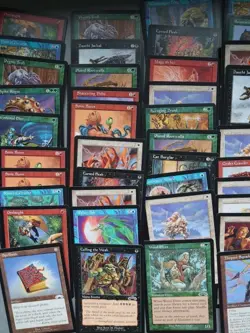 100 EXodus MTG Cards Only Lot. Old Vintage. EXO6 Recnnaisencw. Strategy Guide - Image 3