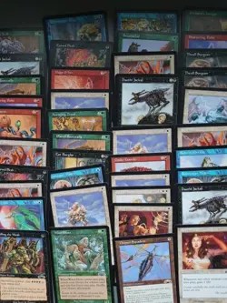 100 EXodus MTG Cards Only Lot. Old Vintage. EXO6 Recnnaisencw. Strategy Guide - Image 4