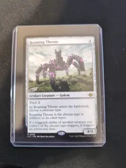 Roaming Throne the Lost Caverns of Ixalan Magic the Gathering Card #258 - Image 1
