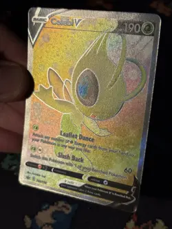 Pokemon Cards Celebi V 160/198 Secret Rare Full Art Chilling Reign - (NM) - Image 3