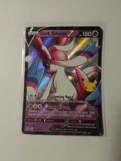 Dark Sylveon V SWSH134 Sword & Shield Promo Cards 25th Anniversary Celebrations - Image 1