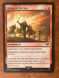 Rising of the Day MTG Magic the Gathering Card NM Near Mint LTR - Image 1