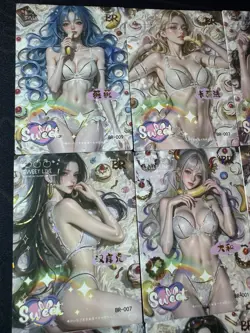 One Piece 9 Collectible Character Anime Cards CCG Boa Robin Sweetheart Bikini - Image 2
