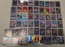 One Piece TCG - Japanese Assorted Bulk Lot - All Holos - 187 Total Cards - Image 1