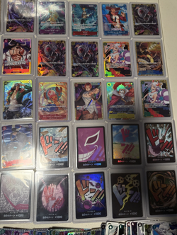 One Piece TCG - Japanese Assorted Bulk Lot - All Holos - 187 Total Cards - Image 4