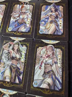 One Piece 9 Collectible Character Anime Cards CCG Boa Robin Exotic Dancer Holo - Image 3