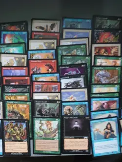 Exodus MTG Cards Only Lot. Old Vintage. EXO 4 Culling The Weak,Spellbook - Image 5