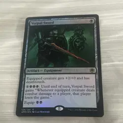 Vorpal Sword Adventures in the Forgotten Realms Foil Promo Ampersand MTG Magic - Image 1