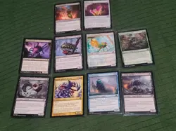 MTG Insect x10 Giant Ambush Beetle,Halo Scarab,Chillerpillar,Carrion Locusts - Image 1