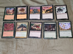MTG Insect x10 Swarm of loodflies,Jagwasp Swarm,Grave Shell Scarab,Bayou Dragonf - Image 1