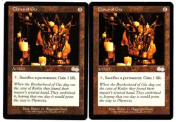 Claws of Gix - Urza's Saga 1998 MTG Artifact Uncommon NP X 2 A - Image 1