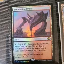 MTG Bloodstained Mire FOIL Modern Horizons 3 216 NM - Image 1