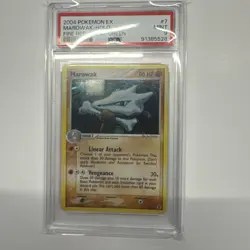 Pokemon Marowak #7/112 Holo Rare - 2004 EX Fire Red Leaf Green - PSA 9 MINT!! - Image 1