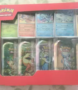 2025 Pokemon Prismatic Evolutions Mini Tins 8-Pack (Costco Exclusive) New Sealed - Image 2