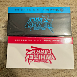 Pokemon Center Black Bolt and White Flare ETB Elite Trainer Box Set of 2 Sealed - Image 5