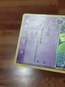 PL Treecko Delta Species 68/100 Ex CRYSTAL GUARDIANS Pokemon Reverse Holo STAMP - Image 3