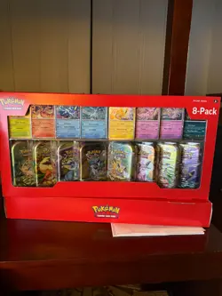 Pokemon TCG Prismatic Evolutions 8 Mini-Tins from Costco - Image 1