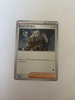 Pokemon TCG Boss's Orders Scarlet & Violet - Paldea Evolved 172/193 Holo Holo... - Image 1