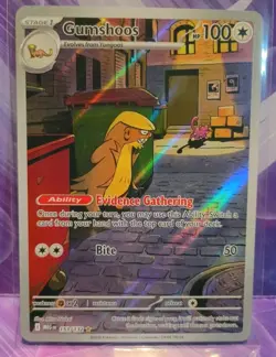 Pokemon TCG Gumshoos #153/132 -Mega Evolutions - Illustration Rare FRESH PULL ! - Image 1