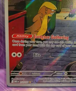 Pokemon TCG Gumshoos #153/132 -Mega Evolutions - Illustration Rare FRESH PULL ! - Image 2