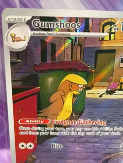 Pokemon TCG Gumshoos #153/132 -Mega Evolutions - Illustration Rare FRESH PULL ! - Image 3