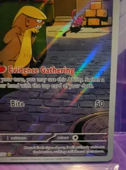 Pokemon TCG Gumshoos #153/132 -Mega Evolutions - Illustration Rare FRESH PULL ! - Image 5