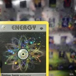 Pokemon TCG Rainbow Energy 1st Edition Holo #17/82 Swirl 🌀 - Image 3
