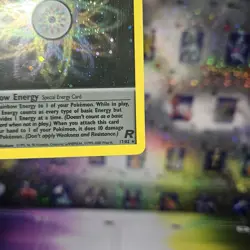 Pokemon TCG Rainbow Energy 1st Edition Holo #17/82 Swirl 🌀 - Image 4