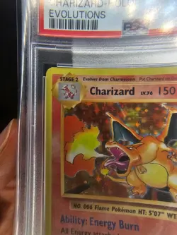 2016 Pokemon Xy Evolutions Charizard chase card #11 Holo PSA 10 - Image 3