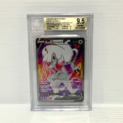 Hisuian Zoroark V SWSH297 - Graded Pokemon Card - BGS 9.5 (PSA 10) - Image 1