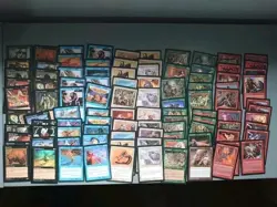 100 Tempest. MTG Cards Only Lot.Old Vintage. TEM3 Chill,Counterspell, Scragnoth - Image 1