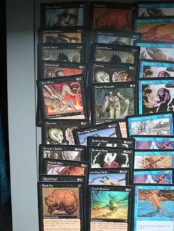 100 Tempest. MTG Cards Only Lot.Old Vintage. TEM3 Chill,Counterspell, Scragnoth - Image 3