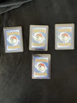 Pokemon Mega Evolutions Full Art 4 Card Lot - Image 2