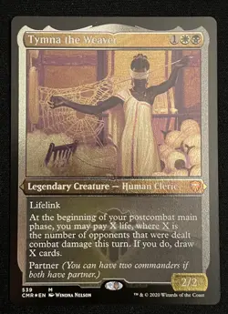 Tymna the Weaver (Foil Etched) Commander Legends NM - Image 1