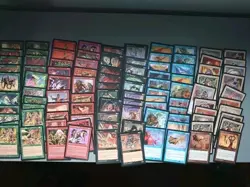 100 Tempest MTG Cards Only Lot. Old Vintage TEM2 Muscle Sliver,Phyrexian Splicer - Image 1