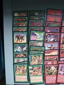 100 Tempest MTG Cards Only Lot. Old Vintage TEM2 Muscle Sliver,Phyrexian Splicer - Image 2