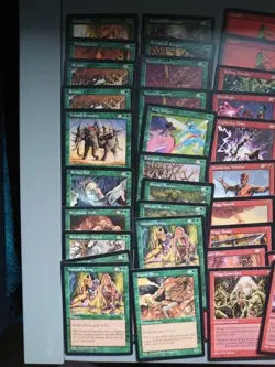 100 Tempest MTG Cards Only Lot. Old Vintage TEM2 Muscle Sliver,Phyrexian Splicer - Image 3