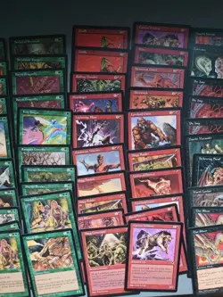 100 Tempest MTG Cards Only Lot. Old Vintage TEM2 Muscle Sliver,Phyrexian Splicer - Image 4