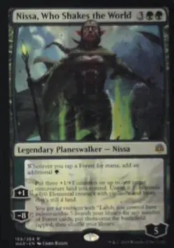 Nissa, Who Shakes the World - War of the Spark: #169, MTG Nm R238 - Image 1
