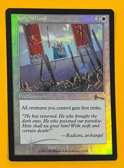 MTG KNIGHTHOOD (FOIL) Urza's Legacy (OldManMTG 006-437) - Image 1