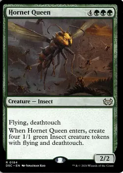 NM - Hornet Queen R Commander: Duskmourn: House of Horror 184 - Image 1