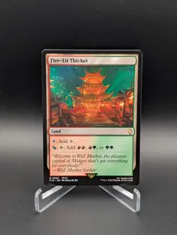 Fire-Lit Thicket Commander: Final Fantasy Regular - Image 1