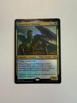Dragonlord Silumgar (Foil) - MTG Double Masters 2022 (2X2) #203 NM - Image 1